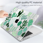 Tuiklol MacBook Pro Sert Kabuk Klf (14 in)-Green Cactus 