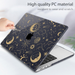 Tuiklol MacBook Pro Sert Kabuk Klf (14 in)-Moon and Stars