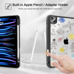 Tuiklol iPad Air/Pro M2 Slim Klf (12.9-13 in)-Astronauts 