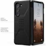 UAG Civilian Serisi Galaxy Z Fold 5 Klf(MIL-STD-810G)-Black