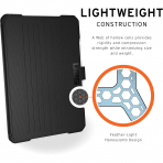 UAG Metropolis iPad 9.Nesil Klf(10.2 in)-Black