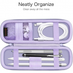 Fintie Apple Pencil Pro Uyumlu anta-Lilac Marble