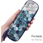 Fintie Apple Pencil Pro Uyumlu anta-Agate Hexagons