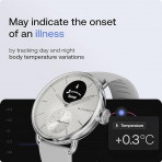 Withings ScanWatch 2 Hybrid Akll Saat (38mm)-White