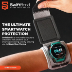 SwiftBand Akll Saat Koruyucu-Black