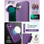 ZAGG Apple iPhone 16 Plus Luxe Snap Klf-Purple