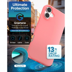 ZAGG Apple iPhone 16 Plus Manhattan Snap Klf-Begonia Pink