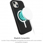 Zagg London Snap Apple iPhone 15 Klf -Black Geo