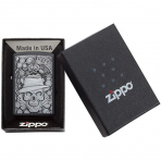 Zippo Kumar Kafatas Mat Siyah akmak