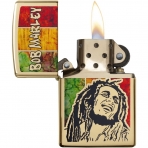 Zippo Bob Marley akmak (Renkli)