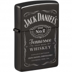 Zippo Jack Daniels Parlak Siyah akmak 