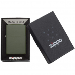 Zippo Klasik Yeil Mat akmak