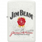 Zippo Jim Beam Beyaz akmak