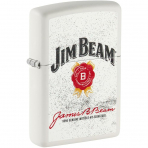 Zippo Jim Beam Beyaz akmak