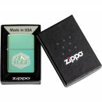 Zippo Yeil Rozet akmak 