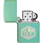 Zippo Yeil Rozet akmak 