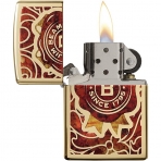 Zippo Jim Beam akmak (Krmz)