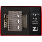 Zippo Elmas Desenli Siyah Buz akmak 