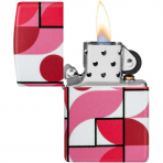 Zippo Sanatsal Mat Pembe akmak