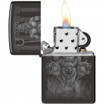 Zippo Yunan Kpekleri akmak 