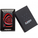 Zippo Krmz ve Siyah Girdap akmak