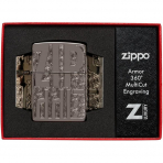 Zippo Ters Oyma Tasarm akmak 