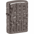 Zippo Ters Oyma Tasarm akmak 