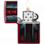 Zippo Krmz Ve Gri akmak