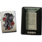 Zippo Rose Panter Dvmesi akmak 