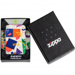 Zippo Karanlkta Parlayan Geri Dn Deseni akmak 