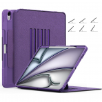 ZtotopCase Kalem Blmeli iPad Air Klf (13 in)-Purple