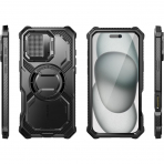 i-Blason Apple iPhone 16 Armorbox Klf-Black