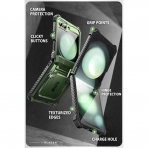 i-Blason Armorbox Galaxy Z Flip 6 Klf-Dark Green