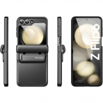 i-Blason Journey Galaxy Z Flip 6 Klf-Black