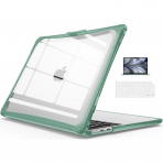 iBenzer Hexpact MacBook Air M3 Klf (13 in)-Midnight Green