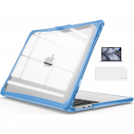 iBenzer Hexpact MacBook Air M3 Klf (13 in)-Serenity Blue