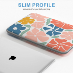 iCasso MacBook Air/Pro Tama antas (13-14 in)-Colorful Flower