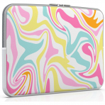 iCasso MacBook Air/Pro Tama antas (13-14 in)-Colorful Fluid 