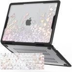 iCasso MacBook Air M1 Sert Klf (13 in)-Flowers 