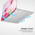 iCasso MacBook Pro Sert Kabuk Klf (13 in)-Colorful Sky