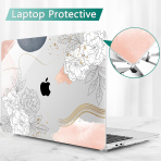 Tuiklol MacBook Pro Sert Kabuk Klf (13 in)-Art Flower 