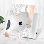 Tuiklol MacBook Pro Sert Kabuk Klf (13 in)-Art Flower 