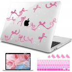 Tuiklol MacBook Pro Sert Kabuk Klf (13 in)-Bowknot 