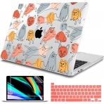 Tuiklol MacBook Pro Sert Kabuk Klf (13 in)-Funny Kittes 