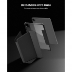 tomtoc Detachable Ultra iPad Pro Klf (11 in)-Diamond Black