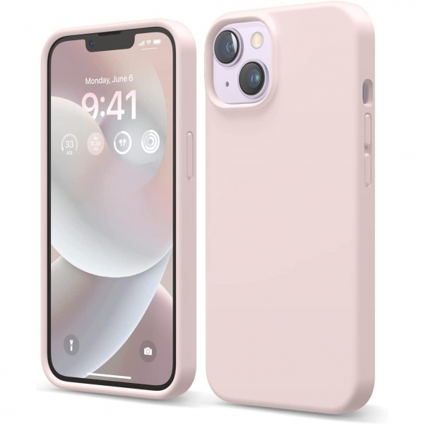 elago iPhone Apple 15 Plus Silikon Klf-Lovely Pink