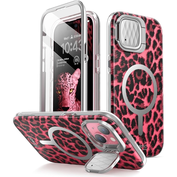 i-Blason Cosmo Serisi Apple iPhone 15 Pro Klf-PinkCeetah