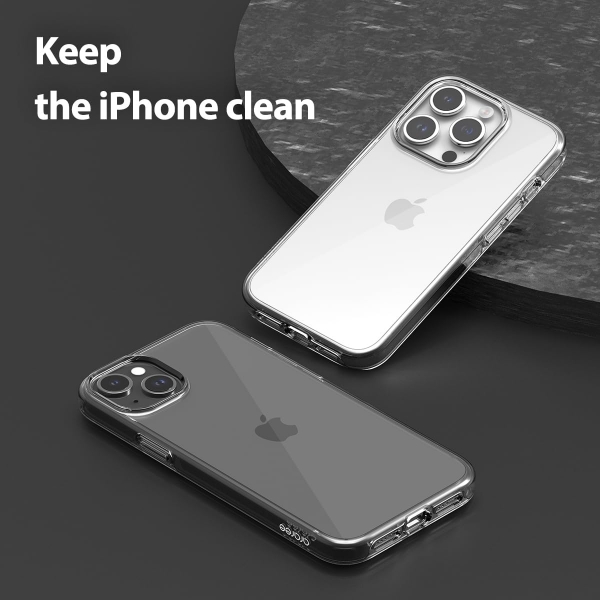 araree Duple Serisi Apple iPhone 15 Pro Max effaf Klf 