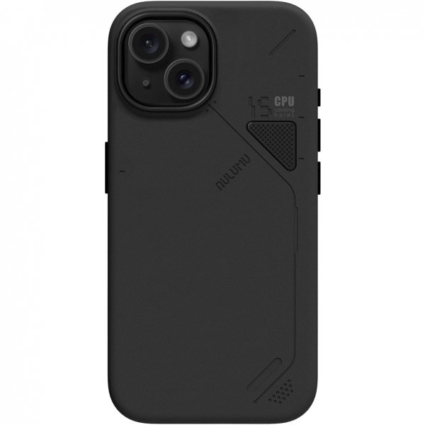 Aulumu A15 iPhone 15 Plus Manyetik Klf -Black