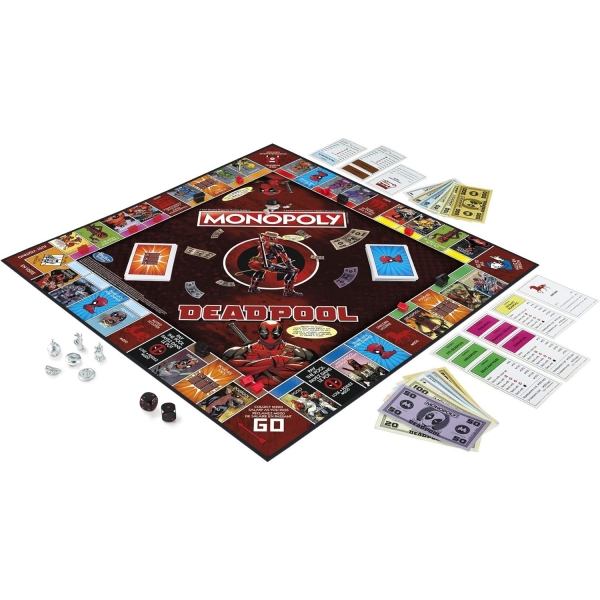 MONOPOLY Marvel Deadpool Kutu Oyunu